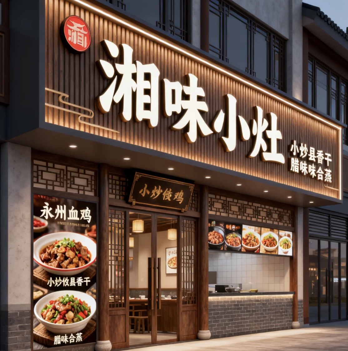 發(fā)光字門頭