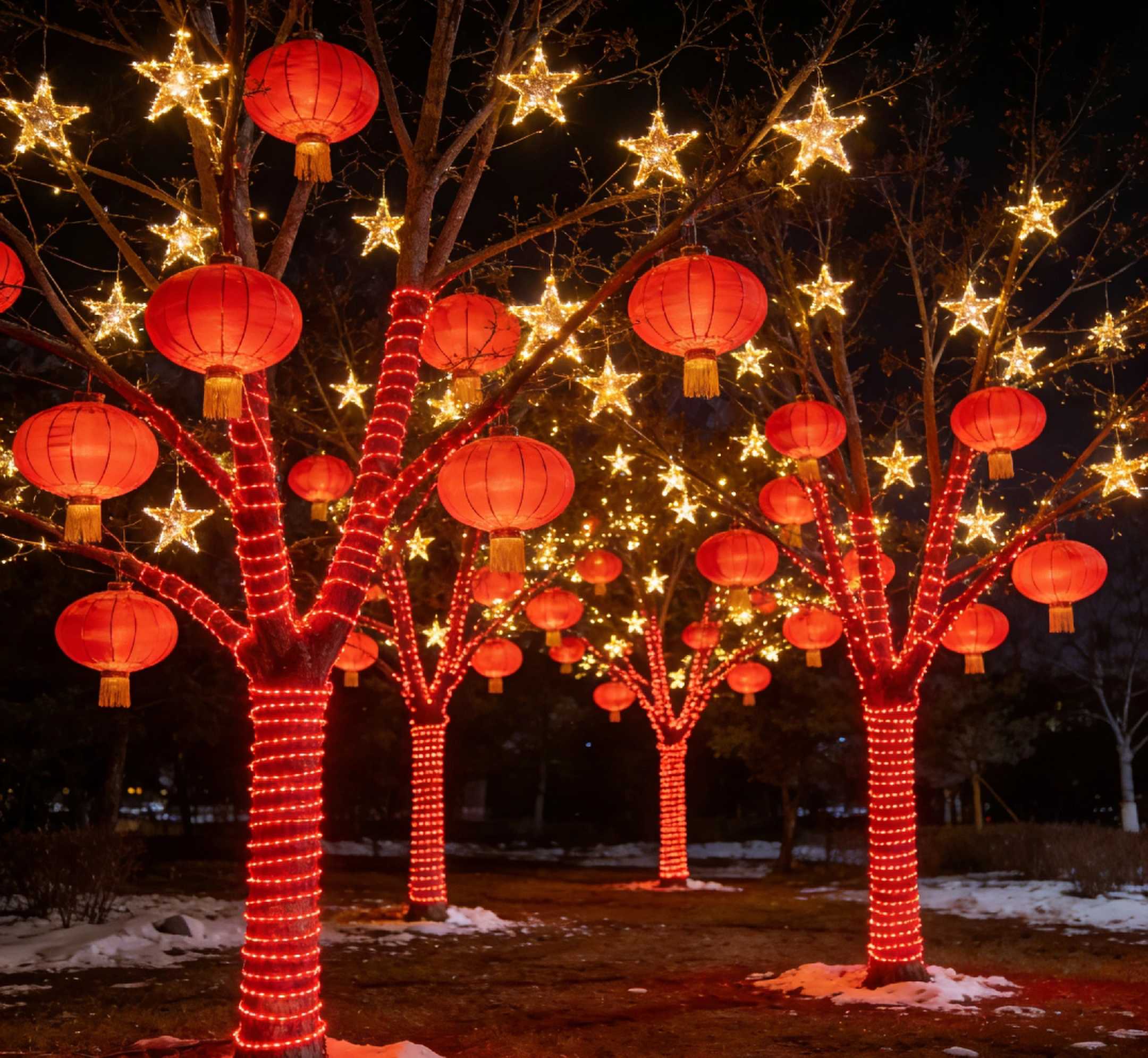 街邊綠化亮化工程